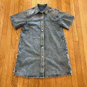 rag & bone Blue Denim Shirt